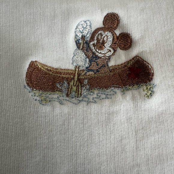 VTG Donaldson Disney Women Sz:S Embroidered Canada Mickey Mouse Full Zip Hoodie. - Picture 7 of 16